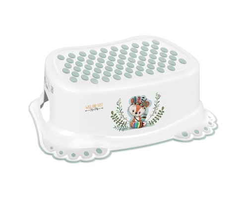 Підставка дитяча Tega Baby WILD&FREE LITTLE FOX антиковзка white green (DZ-006-103-LISEK-Z)