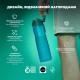 Пляшка для води ION8 OneTouch 1000 мл BPA Free, Aqua (I8RF1000AQU)