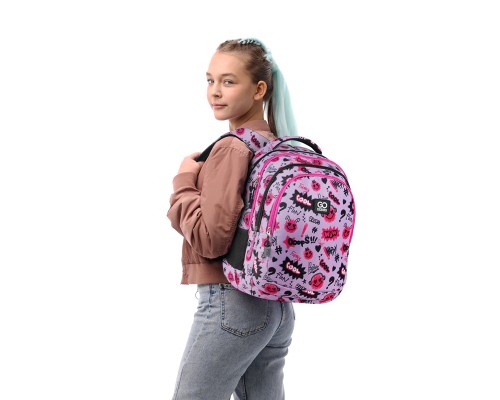 Рюкзак шкільний GoPack Teens 162M-2 (GO25-162M-2)