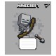 Зошит Yes Minecraft Signs А5 24 аркушів клітинка (767561)
