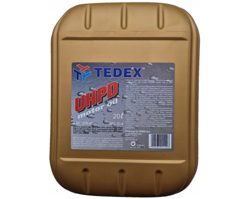 Моторна олива TEDEX UHPD MOTOR OIL CI-4 10W40 - 20л