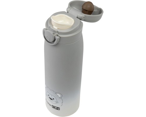 Поїльник-непроливайка FreeON термопляшка, сіра 480 мл (380715)