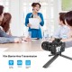 Мікрофон Puluz PULUZ 2 TX + 1 RX Wireless black (PU3154B)