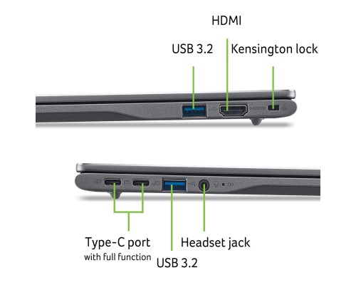 Ноутбук Acer Chromebook Plus CB514-5HT (NX.J5ZEU.003)