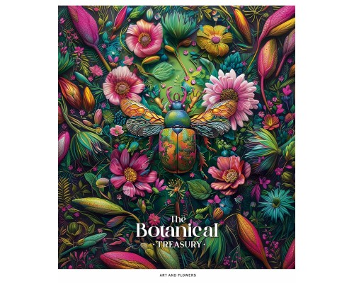 Зошит Школярик Botanical treasury 96 аркушів лінія (096-3466L)