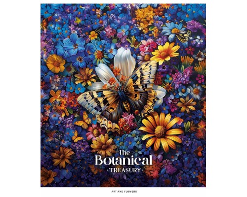 Зошит Школярик Botanical treasury 96 аркушів лінія (096-3466L)