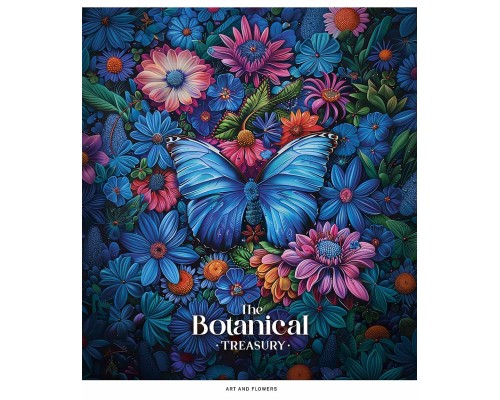 Зошит Школярик Botanical treasury 96 аркушів лінія (096-3466L)