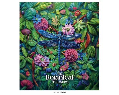 Зошит Школярик Botanical treasury 96 аркушів лінія (096-3466L)