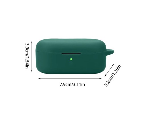Чохол для навушників BeCover Silicon для OPPO Enco Buds 2 Pro Dark Green (713225)