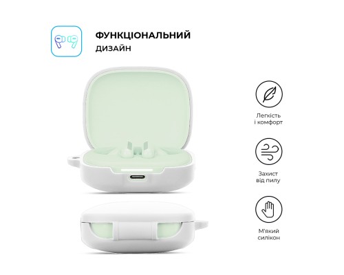 Чохол для навушників Armorstandart Hang Case для Xiaomi Redmi Buds 6 White (ARM83393) Чохол для навушників Armorstandart Hang Case для Xiaomi Redmi Buds 6 White (ARM83393)