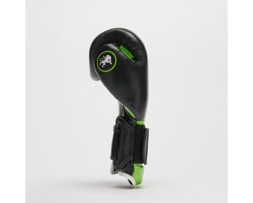 Боксерські рукавички Leone GN115 Professional 2 Black 12 унцій (GN115_Black_12oz)