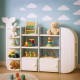 Дитячий стелаж Mealux Bubbles White (KD-E057 White)