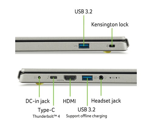 Ноутбук Acer Aspire Vero AV14-52P-516P (NX.KJSEU.003)