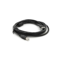 Кабель для принтера USB 2.0 AM/BM 3.0m ferrite black Voltronic (YT-AM/BM-3.0BB)