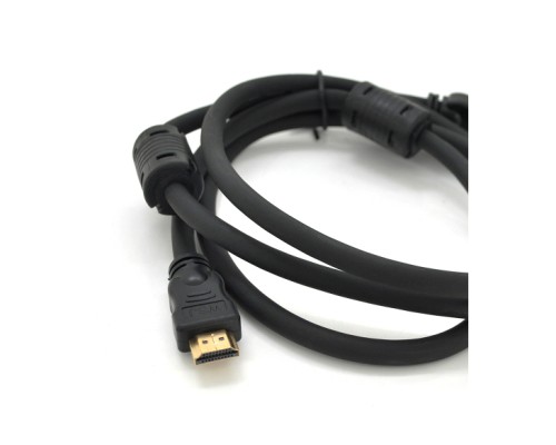 Кабель мультимедійний HDMI M to HDMI M 1.5m V1.4 4K black Ritar (HDMI(M)/(M)V1.4-1.5m-348B)