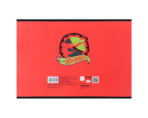 Альбом для малювання Kite Hot Wheels, 12 аркушів (HW25-241)
