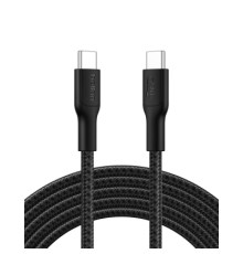 Дата кабель USB-C to USB-C 3.0m 240W black Belkin (CAB025HQ3MBK)