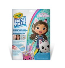 Набір для творчості Crayola Gabby's Dollhouse Розмальовка 18 сторінок та 4 фломастери (75-2861)