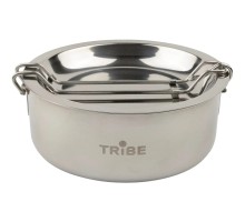 Набір туристичного посуду Tribe Tourist Set 1,2 л сталевий (T-FG-0008-metal)