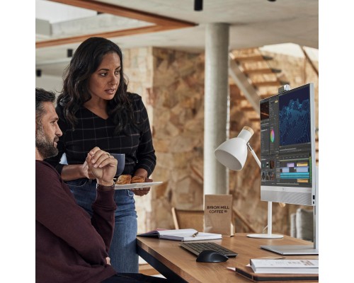 Комп'ютер HP EliteOne 870 G9 AiO / i5-14500, 16, 512, WiFi, кл+м, Win11P (7B1F2EA)