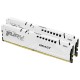 Модуль пам'яті для комп'ютера DDR5 32GB (2x16GB) 6000 MHz Beast White Kingston Fury (ex.HyperX) (KF560C36BWE2K2-32)