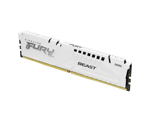 Модуль пам'яті для комп'ютера DDR5 32GB (2x16GB) 6000 MHz Beast White Kingston Fury (ex.HyperX) (KF560C36BWE2K2-32)