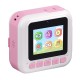 Дитячий фотоапарат ColorWay з функцією миттєвого друку (Pink) (CW-PHP01P)