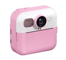 Дитячий фотоапарат ColorWay з функцією миттєвого друку (Pink) (CW-PHP01P)