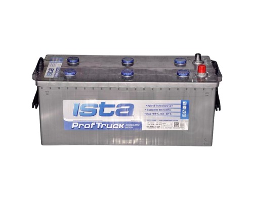 Акумулятор автомобільний Ista Prof Truck 190Ah бокова(+/-) (1150EN)
