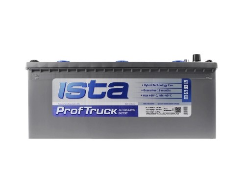 Акумулятор автомобільний Ista Prof Truck 190Ah бокова(+/-) (1150EN)