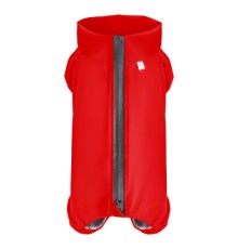 Дощовик для тварин WAUDOG Clothes водонепроникний S30 червоний (19833)