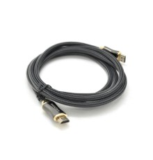 Кабель мультимедійний HDMI M to HDMI M 1.0m V2.0 4K black VEGGIEG (YT-HDMI(M)/(M)HX-1/19700)