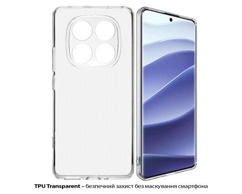 Чохол до мобільного телефона BeCover Poco X7 Transparent (713778)