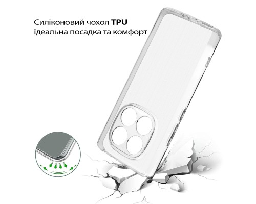 Чохол до мобільного телефона BeCover Poco X7 Transparent (713778)