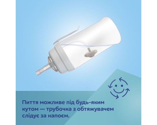 Поїльник-непроливайка Canpol babies BabiesBoo непроливайка з трубочкою і обтяжувачем, панда (56/510_whi)