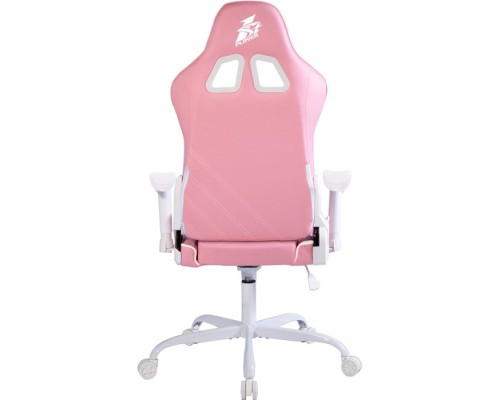 Крісло ігрове 1stPlayer S02 Pink-White