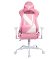 Крісло ігрове 1stPlayer S02 Pink-White