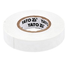 Ізоляційна стрічка Yato 15 ММ X 20 М X 0,13 ММ, біла (YT-81596)