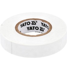 Ізоляційна стрічка Yato 15 ММ X 20 М X 0,13 ММ, біла (YT-81596)