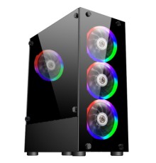 Корпус 1stPlayer V2-A-BK-4F1