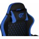 Крісло ігрове GT Racer X-2339 Black/Blue (X-2339 Fabric Black/Blue)