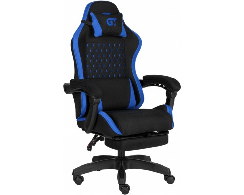 Крісло ігрове GT Racer X-2339 Black/Blue (X-2339 Fabric Black/Blue)