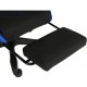Крісло ігрове GT Racer X-2339 Black/Blue (X-2339 Fabric Black/Blue)