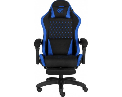 Крісло ігрове GT Racer X-2339 Black/Blue (X-2339 Fabric Black/Blue)