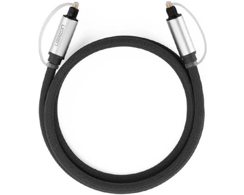 Кабель мультимедійний Optical Toslink 1.5m AV108 black Ugreen (10542)