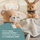 М'яка іграшка Chicco комфортер з серії My Sweet DouDou Зайченя DouDou (09609.00)