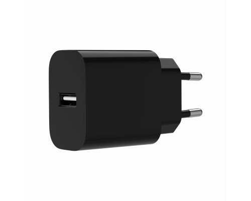 Зарядний пристрій Gembird USB 12W black (TA-UC-1A12-01-BK)