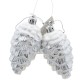 Ялинкова іграшка Chomik Шишки 9 см, 2 шт, срібні (5900779895386_2)