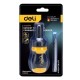 Викрутка Deli PH2 + SL6 з тріскачкою (EDL626010)