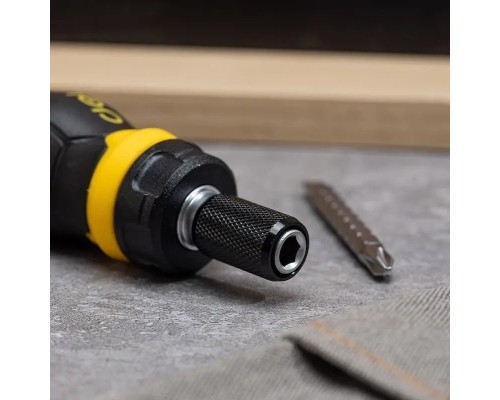 Викрутка Deli PH2 + SL6 з тріскачкою (EDL626010)